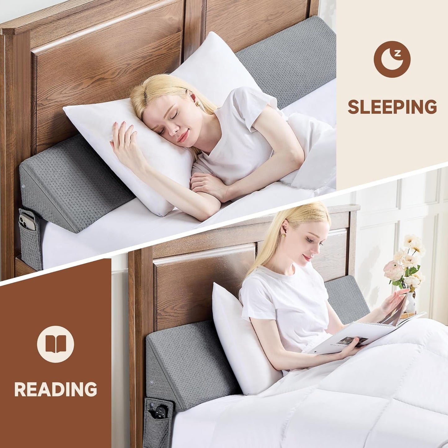 Bed Wedge Pillow